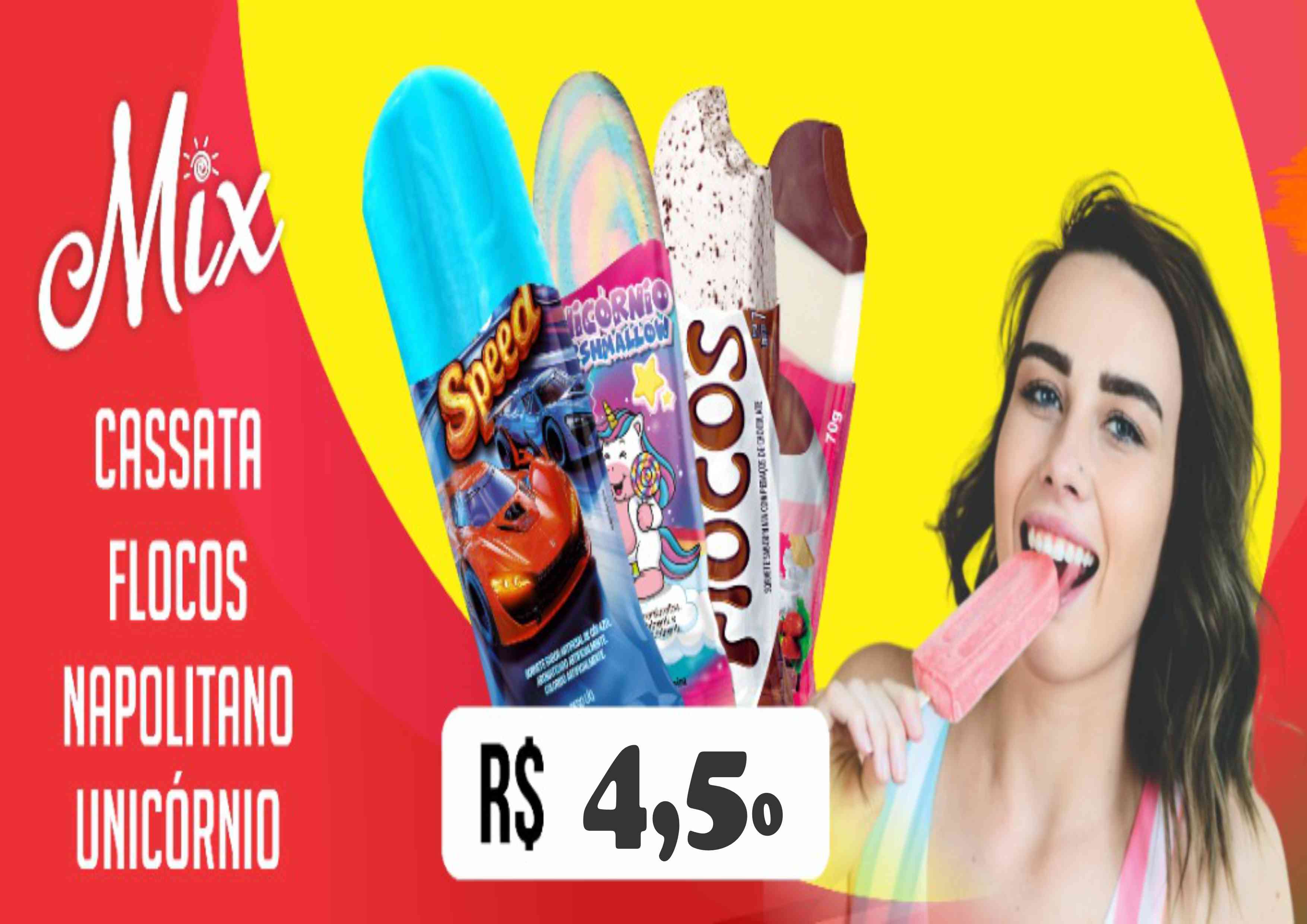 Picoles Linha Mix